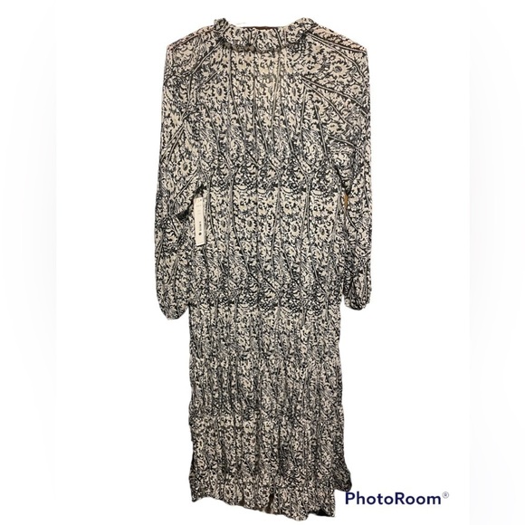 NWT Aqua Brand Black And White Maxi‎ Dress - Picture 2 of 9